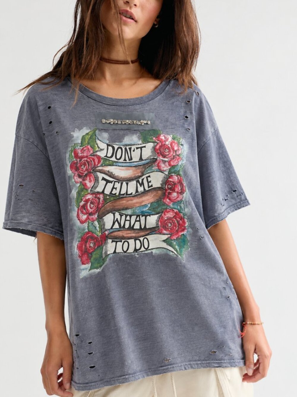 A RARE BIRD DON'T TELL ME WHAT TO DO TEE
